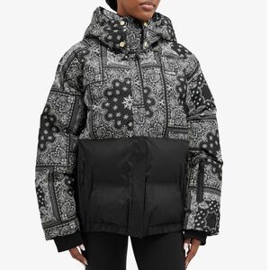 P.E Nation Niseko Snow Jacket In Bandana Print XS